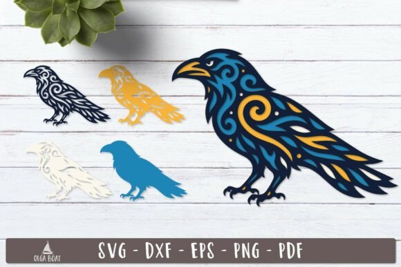 3d Crow Layered SVG Tribal Raven Design: A Practical Evaluation for Makers