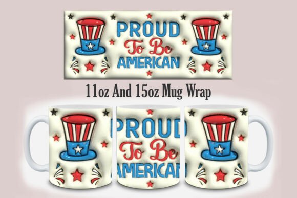 3d Inflated 4th of July Mug Design: A Strategic Asset for Seasonal Branding