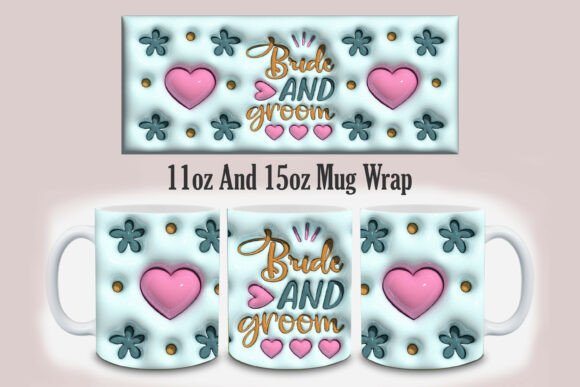 3d Inflated Bride and Groom Mug Design: A Strategic Asset for Creative Entrepreneurs