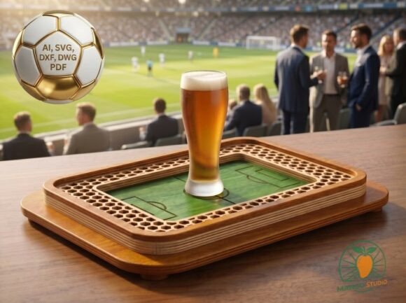 3D Multilayered Soccer Tray Laser Cut: A Practical Evaluation