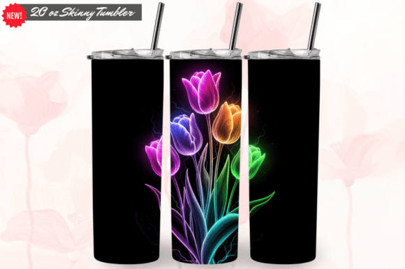 3D Neon Tumbler Wrap 20oz Skinny Design: A Practical Guide for Creators
