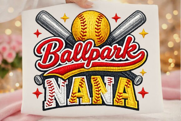 Ballpark Nana Baseball Softball Png: A Strategic Asset for Print-on-Demand Creators