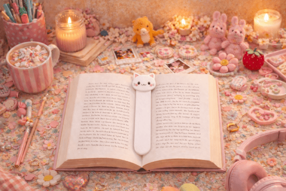 Cute Cat Bookmark STL 3D Models for Easy 3D Print: A Guide to Kawaii Desk Accessories
