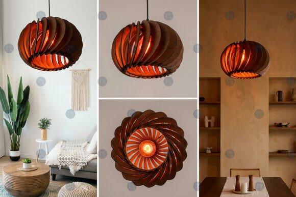 Evaluating the Laser Cut Round Pendant Light SVG for Your Next Craft Project