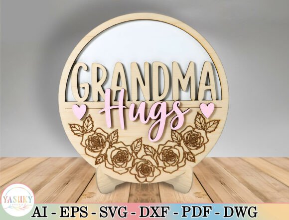 Grandma Hugs Wood Sign Laser Cut File: A Practical Guide for Crafters and Creators