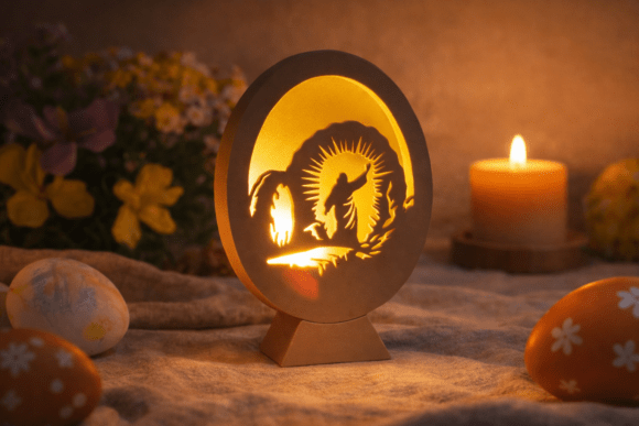 He Is Risen Light Stand – Christianity: A Guide to Meaningful Resurrection Decor