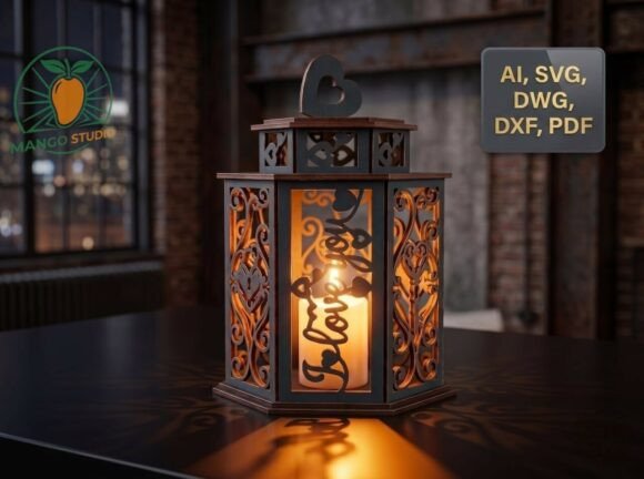 I Love You Romantic Heart Wood Lantern: A Strategic Asset for Creators and Entrepreneurs