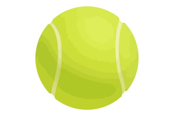 Realistic Tennis Ball Yellow Green: A Professional Asset Review